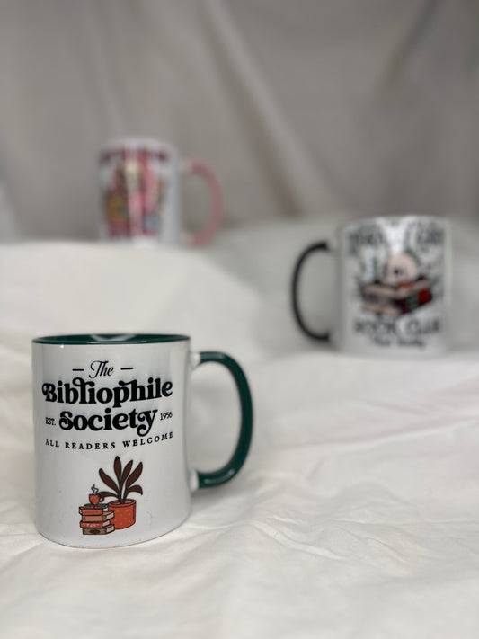 Bibliophile Society Mug